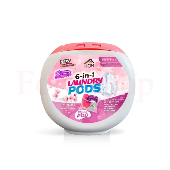 Цветни капсули за пране 6 в 1