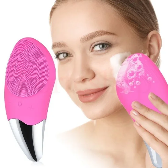 УЛТРАЗВУКОВА СИЛИКОНОВА ЧЕТКА ЗА ЛИЦЕ