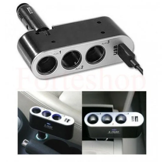 Разклонител за Запалка на Автомобил