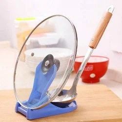 Поставка за капак на тенджера и лъжица