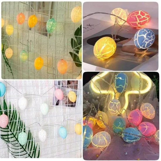 ГИРЛЯНД ОТ СВЕТЕЩИ ВЕЛИКДЕНСКИ ЯЙЦА