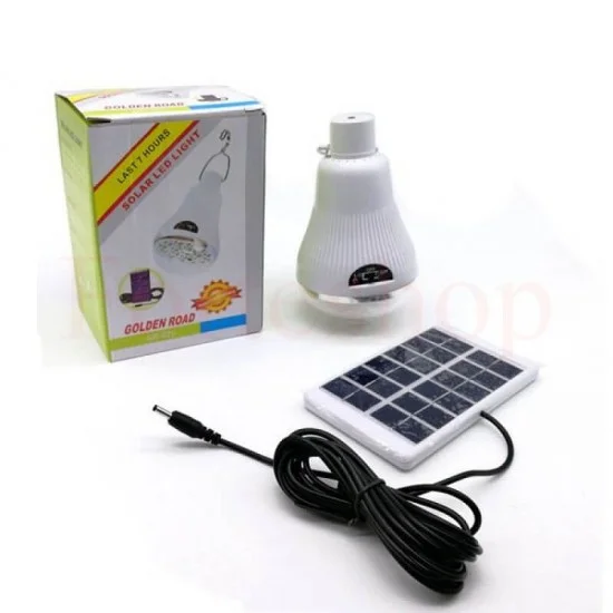 СОЛАРНА ЛАМПА С АКУМУЛАТОР И СОЛАРЕН ПАНЕЛ CR-020
