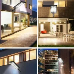 МОЩНА СОЛАРНА ЛАМПА С 208 ДИОДА В ЛУПА