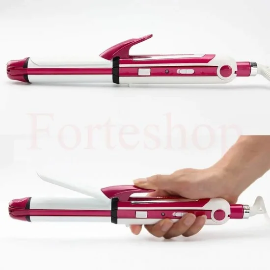 МУЛТИФУНКЦИОНАЛНА ПРЕСА ЗА КОСА 3 В 1