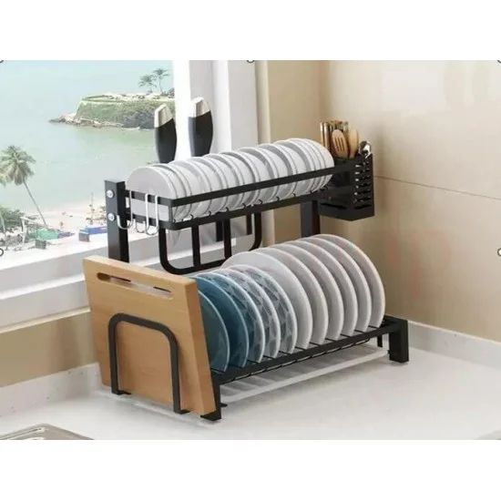 МУЛТИФУНКЦИОНАЛЕН ОРГАНАЙЗЕР ЗА КУХНЯ НА 2 НИВА