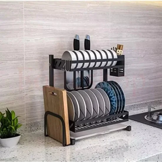 МУЛТИФУНКЦИОНАЛЕН ОРГАНАЙЗЕР ЗА КУХНЯ НА 2 НИВА