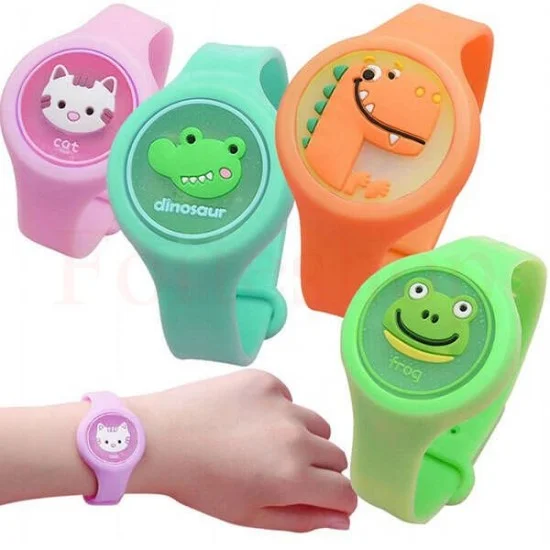 Светеща гривна против комари за бебета и деца