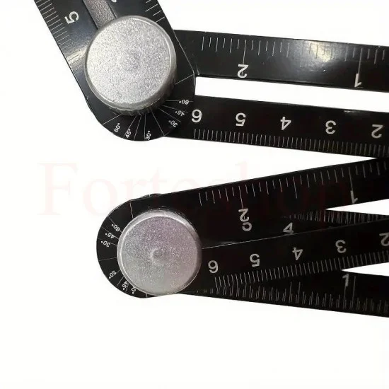 Мултифункционална шестоъгълна линийка, ъгломер