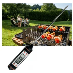 Кухненски термометър с цифров LCD дисплей