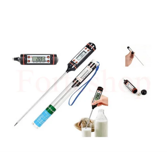 Кухненски термометър с цифров LCD дисплей