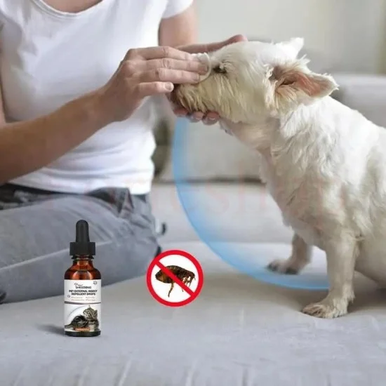 Спрей против бълхи и кърлежи за животни