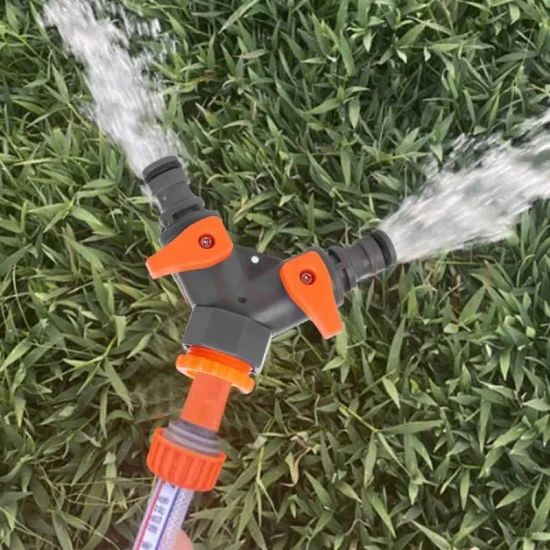 Съединител тип бърза връзка с резба за кран и градински маркуч