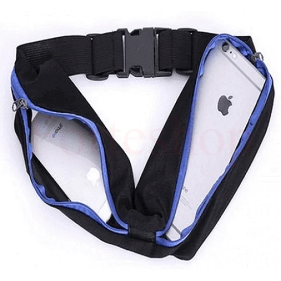 Еластичен спортен колан за телефон и документи