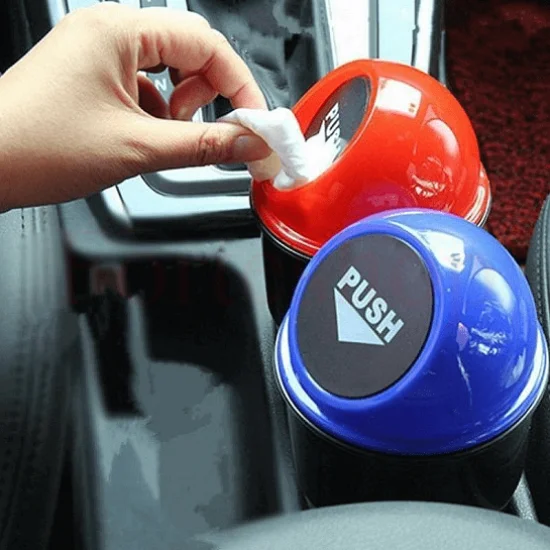 Мини кош за отпадъци за кола