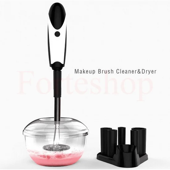 Уред за почистване на четки за грим