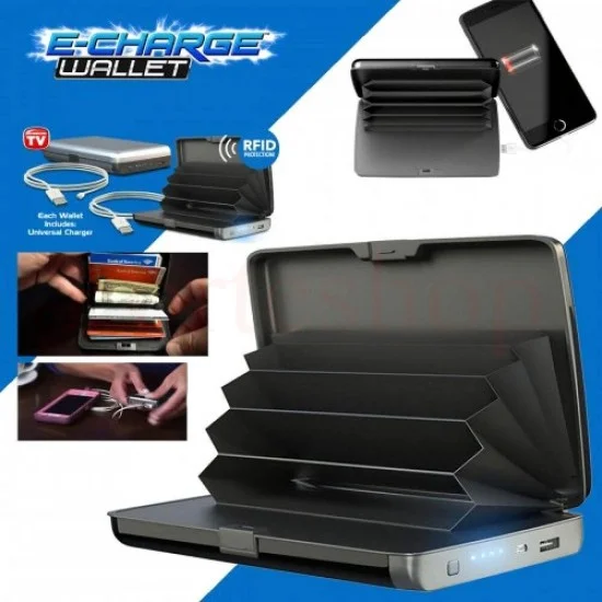 Портмоне и външа батерия за телефон