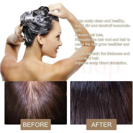 Оризов сапун за гъста и силна коса