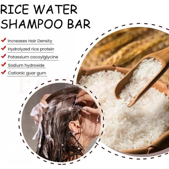 Оризов сапун за гъста и силна коса