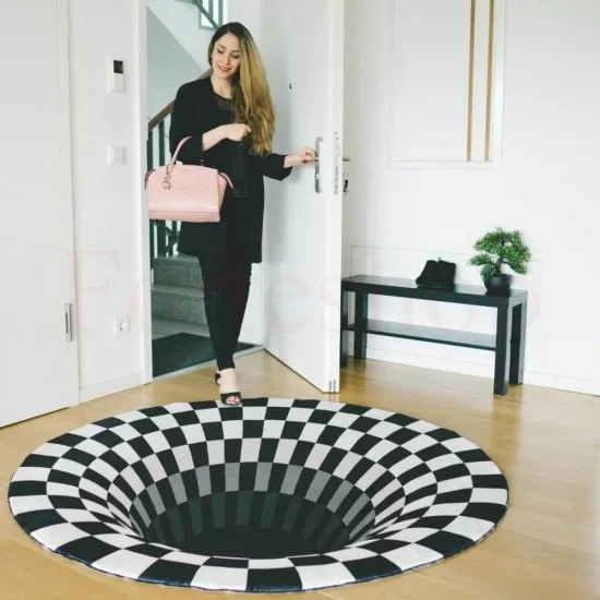 Килим с оптична илюзия