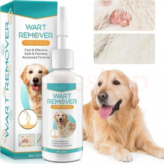 Спрей за домашни любимци за премахване на бенки, папиломи, брадавици