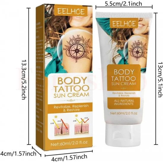 Слънцезащитен крем за татуировки