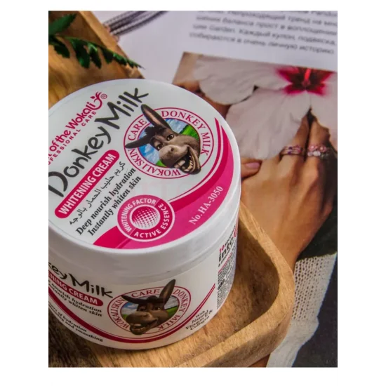 Крем с магарешко мляко – преди и след избелване на кожата