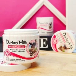 Изсветляващ крем с магарешко мляко