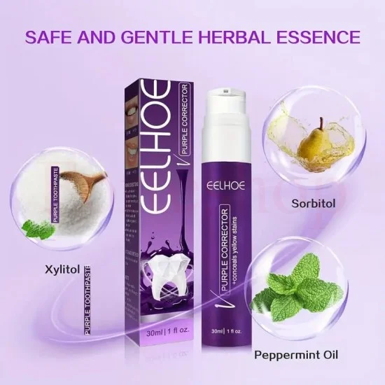 EELHOE Purple Corrector – гел за избелване на зъби 50 ml