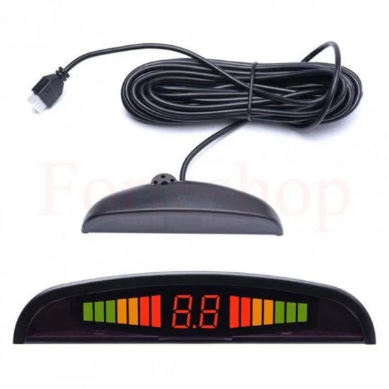 Парктроник с 8 ултразвукови датчика и LED дисплей за автомобил