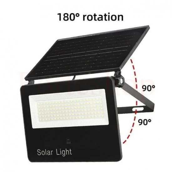 Соларен прожектор COBA CB-GK-181-100 IP67 с регулируем панел