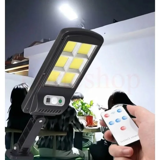 соларна LED лампа със сензор за движение