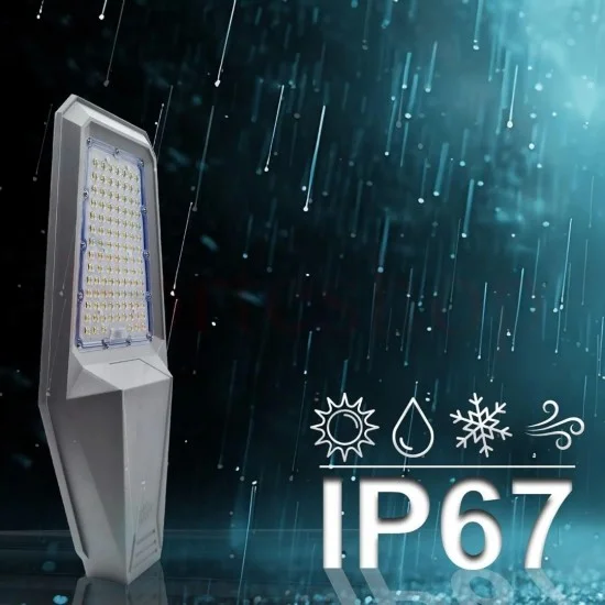 Соларна улична лампа Jortan 1000W IP67 с дистанционно