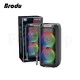 brodu bts-2173 bluetooth karaoke speaker dual 8 inch
