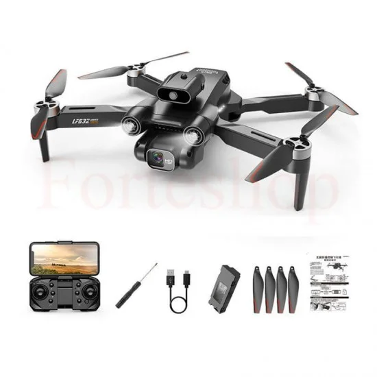 Сгъваем дрон LF632 с 4K камера - безчетков мотор