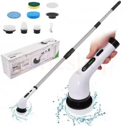 Електрическа почистваща четка 9 в 1 с телескопична дръжка