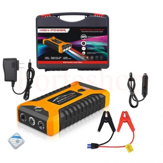 джъмп стартер 99800mAh с компресор и USB изходи