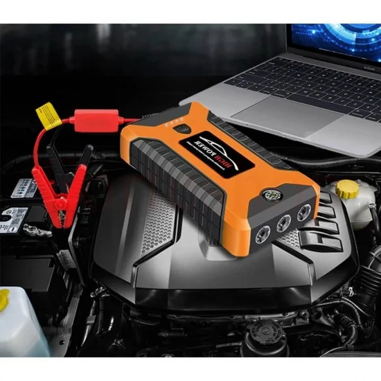 джъмп стартер 99800mAh с компресор и USB изходи