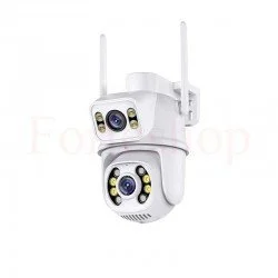 WiFi камера за видеонаблюдение 6MP PTZ с двойна камера