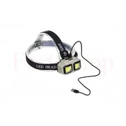 Налобен LED фенер с акумулатор