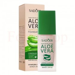 Тонален крем с алое вера SADOER Aloe Beauty Air Cream