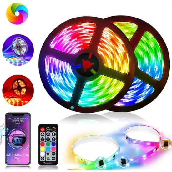 LED лента цветна RGB -  с дистанционно управление LED лента цветна RGB -  с дистанционно управление