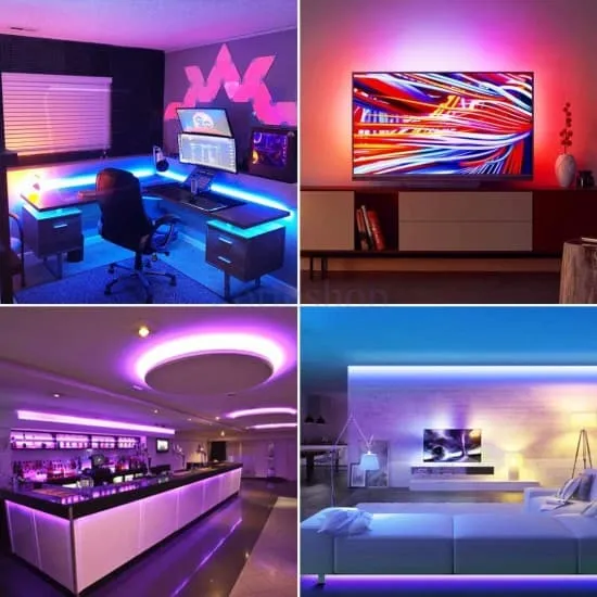 LED лента цветна RGB -  с дистанционно управление LED лента цветна RGB -  с дистанционно управление