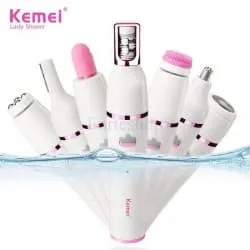 7 В 1 Епилатор За Лице, Тример И Пила За Нокти Kemei KM-2189