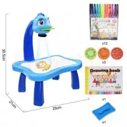 Детска Дъска с Прожектор за Рисуване