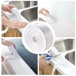 Водоустойчива уплътнителна лента за мивка, баня и вана