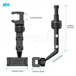 Универсална 360 въртяща се стойка за огледало