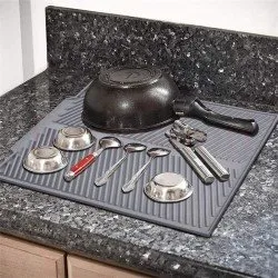 Силиконова подложка за отцеждане на съдове