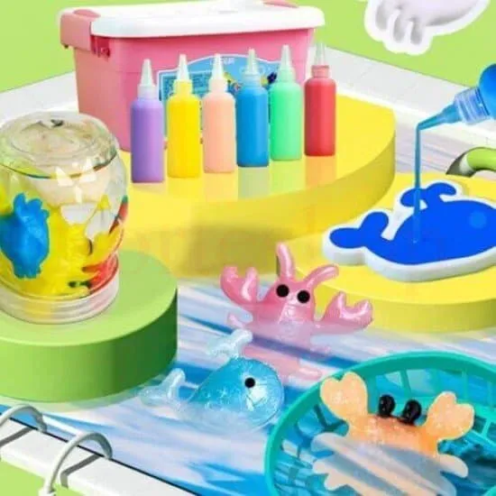 3D КОМПЛЕКТ МАГИЧЕСКИ МОРСКИ ЖИВОТНИ