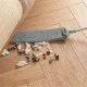 Телескопична плоска четка за почистване на прах и косми