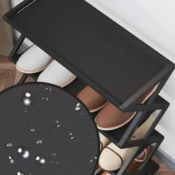 КОМПАКТНА ЕТАЖЕРКА ЗА ОБУВКИ НА 4 НИВА